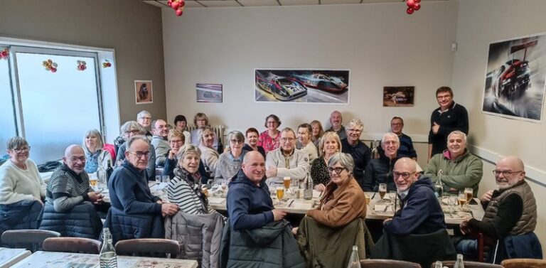 Repas de fin d’année pour les groupes loisirs.