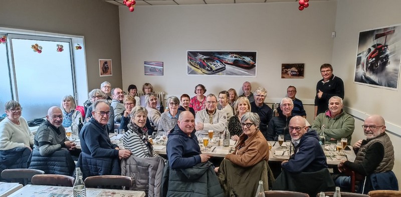 Repas de fin d’année pour les groupes loisirs.