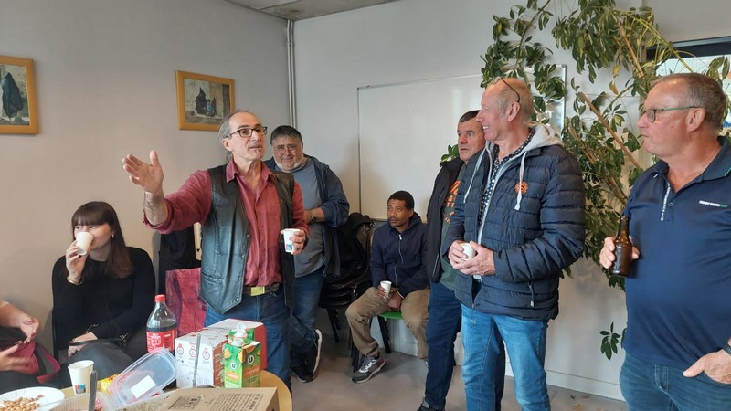 Fin de service pour notre camarade Pierrot