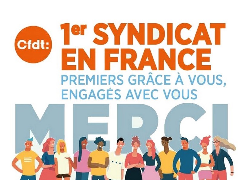Toujours plus nombreux à la CFDT